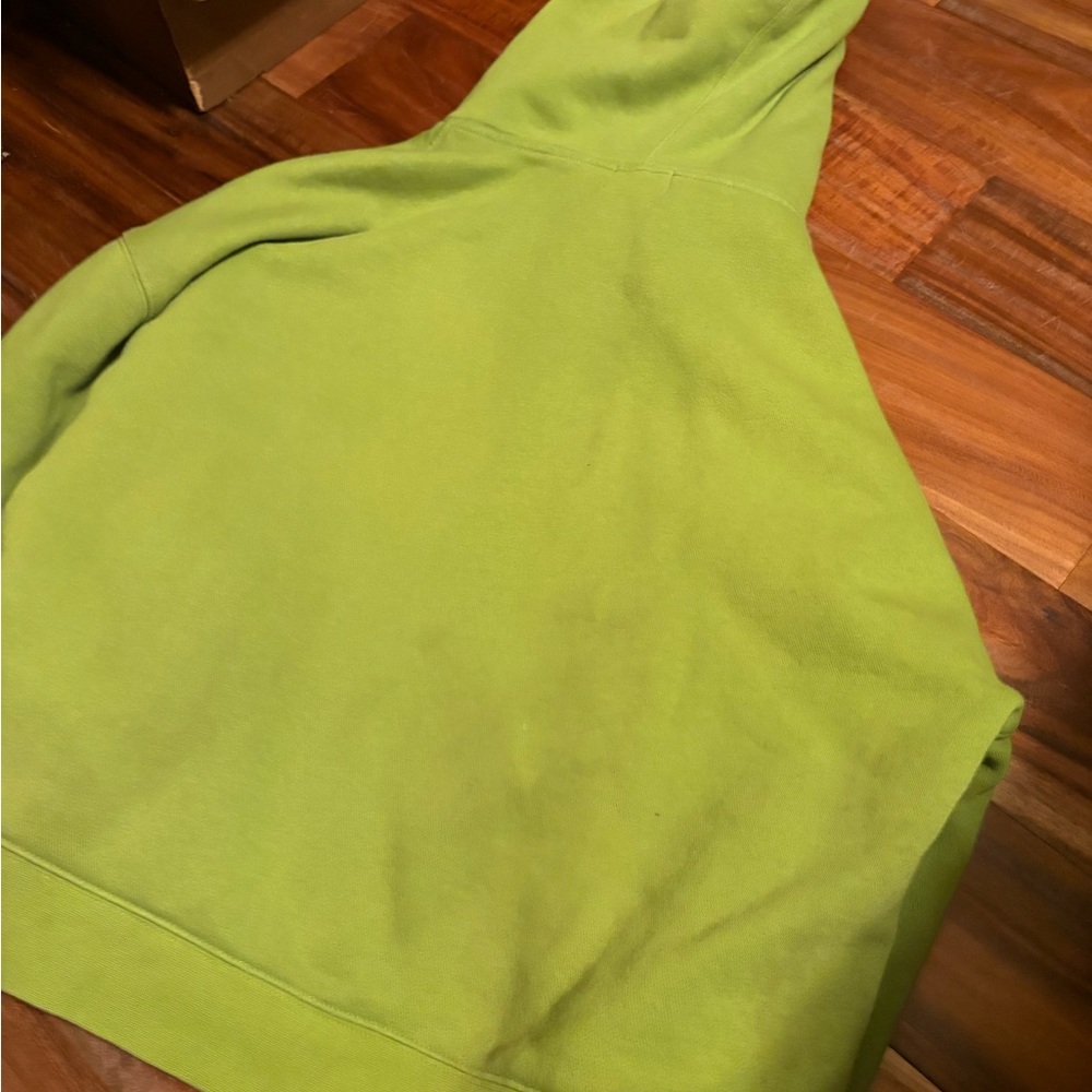 Disney Kermit the‎ Frog Hoodie Green Muppets Graphic Sweatshirt Size S - Picture 6 of 6